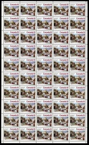 Canada Stamps — Full Pane of 50 — 1974, Christmas / Nativity #652 — MNH - Picture 1 of 1