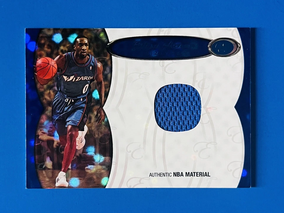 Tarjeta de camiseta Bowman Elevation Gilbert Arenas Wizards All-Star 2006-07; #d/79 Foto 1 de 2