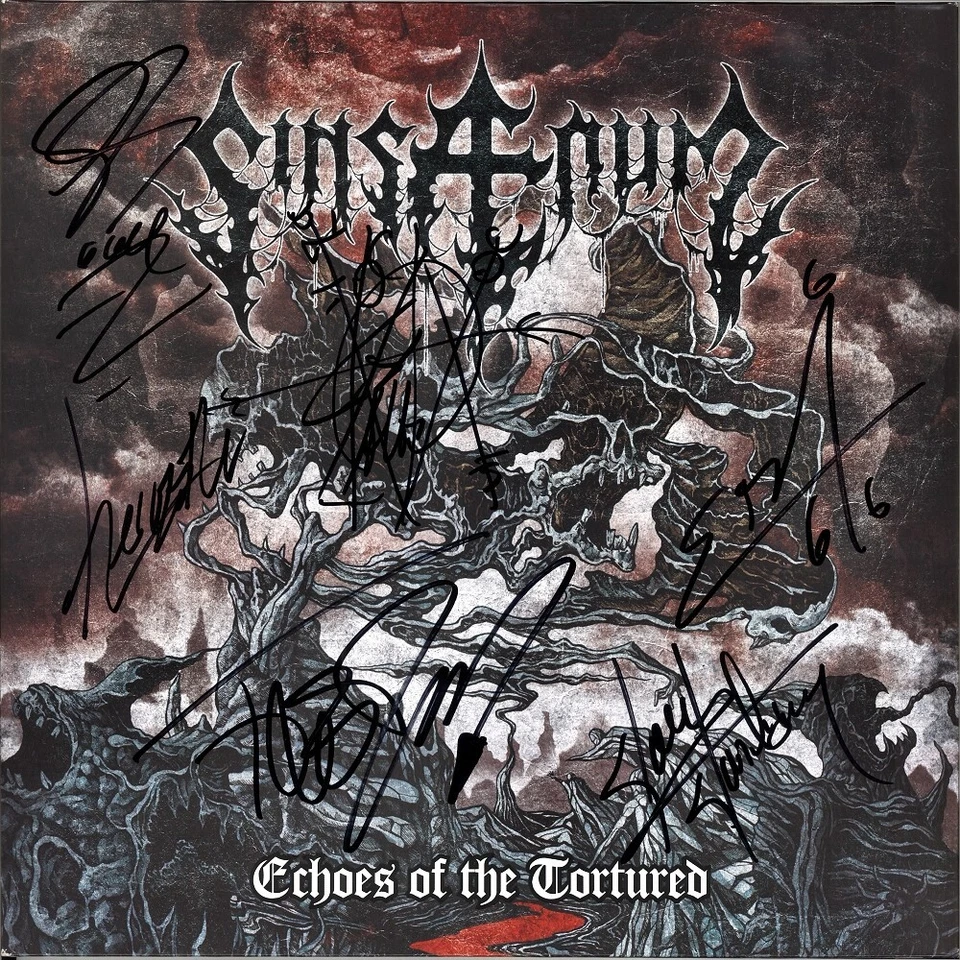 SINSAENUM Vinyl LP FULLY SIGNED - Joey Jordison SLIPKNOT Attila Mayhem AUTOGRAPH - Image 1 of 1