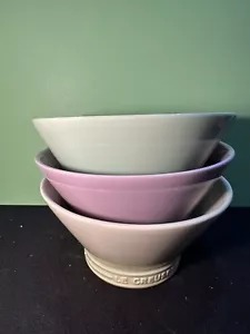 Le Creuset 18cm Big Japanese Ramen Bowls - Set Of 3! - Picture 1 of 4