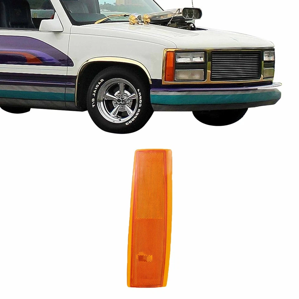 For 1988-1993 GMC Sierra C K 1500 2500 3500 Corner Side Marker Light Passenger - Image 1 of 4