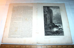 1884 Lake Superior North Shore Travel , Duluth Minnesota Nipigon Indians Fort - Picture 1 of 9