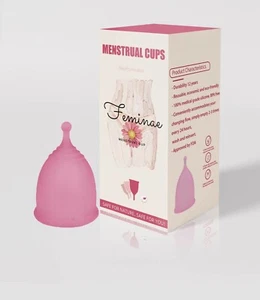 (Size: Small) - Medical Grade Menstrual Cups - Reusable & Durable - BPA Free - Picture 1 of 4