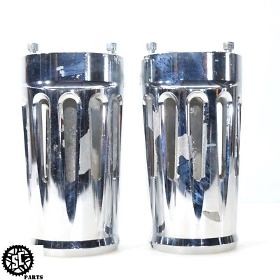 2013 HARLEY DAVIDSON ROAD GLIDE ВИЛКА ЗАГРУЗКИ крышка слайдер Arlen Ness глубокий вырез HD06 - Изображение 1 из 4