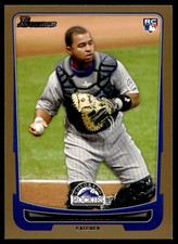 2012 Bowman 218 Wilin Rosario   Colorado Rockies  Baseball Card