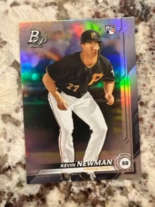 2019 BOWMAN PLATINUM ROOKIE CARD PITTSBURGH PIRATES KEVIN NEWMAN #67 - Picture 1 of 1