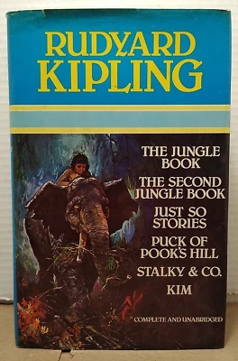 Rudyard Kipling - Jungle Book, 2nd Jungle Book, Just So Stories & More - HCDJ - Image 1 of 4
