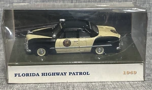 White Rose 1949 Ford Florida Highway Patrol FHP Police Car #8 1:43 Scale - Picture 1 of 11