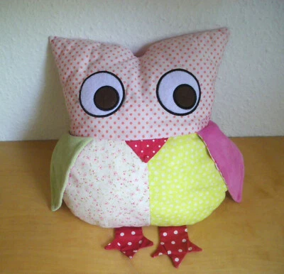 Käthe Kruse Kissen Eule Eulenkissen ca. 30x28 cm TOP-Zustand - Bild 1 von 4