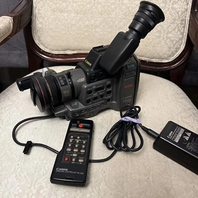 Canon A1 Digital 8mm Hi-8 Canovision 8 Video Camera And Recorder For Parts - Image 1 of 4