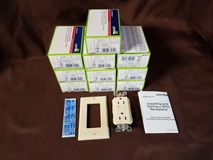 Leviton GFNT1-I Ivory Slim GFCI Receptacle Outlet 15A For Mobile Home RV Camper - Picture 1 of 5