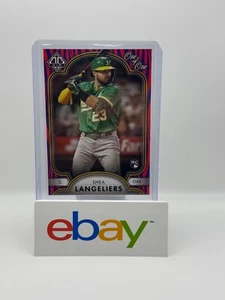 2023 Transcendent Collection VIP Party Shea Langeliers 1/1 RC #3 Oakland A's - Picture 1 of 2