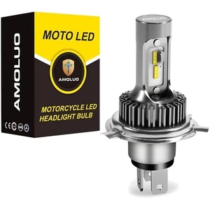 Lampadina LED H4 HS1 25W per Moto - Luce Bianca 6000K - Sostituzione Facile - Foto 1 di 2