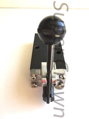 Pneumatic Hand Lever Valve 5 Port 2 Position Toggle Manual Contol SH-406-03 BSP - Image 1 of 4