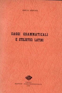 Saggi grammaticali e stilistici latini - Foto 1 di 1