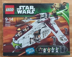 LEGO Star Wars 75021 REPUBLIC GUNSHIP - 100%, OVP, BA & alle Minifiguren - Bild 1 von 23