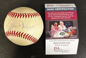 Baseball Stan Musial JSA Autenticato Autografato CM 905 - Foto 1 di 4