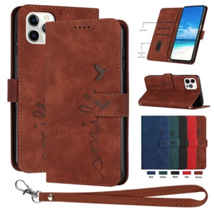 Mobile phone case for Apple protective bag flip case folding shell with band card slot - Picture 1 of 17