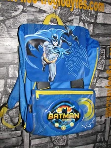 ZAINO zainetto borsa bag scuola tempo libero TM comics Batman official '80s - Foto 1 di 2