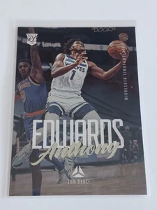 2020-21 Panini Luminance Anthony Edwards Rookie Card (RC) #143 Timberwolves - Picture 1 of 2