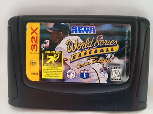 WORLD SERIES BASEBALL FOR THE SEGA 32X!!! TESTED, AUTHENTIC, & RARE!!! - Bild 1 von 3
