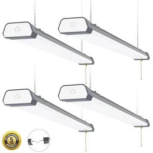 120 Watt LED Shop Light Linkable For Store Office Garage Workshop Light (4-Pack) - Picture 1 of 12