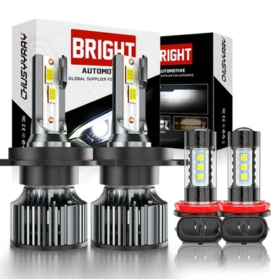 Kit faros LED + luces antiniebla para Honda Fit 2006 2007 2008 2009 2010 2011-2020 Foto 1 de 4