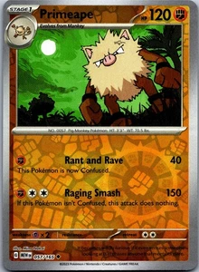 Primeape 057/165 - SV: Scarlet & Violet 151 Reverse Holo - Picture 1 of 2