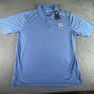 Camisa Polo UNC Tacones Alquitranados Para Hombres XL Carolina Golf NUEVA con Etiquetas NCAA Foto 1 de 4