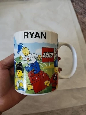 Кофейная кружка чашка Downtown Disney LEGO Store 2006 Anaheim «RYAN»  - Изображение 1 из 4