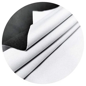 Beamer Leinwand DIY elastisches Polyestermaterial 59x105 hellgrau/Polyester - Bild 1 von 6