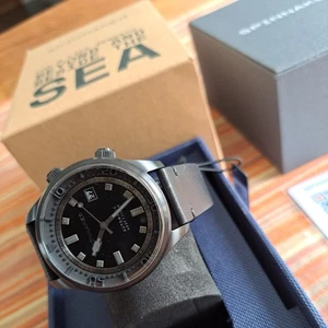 Spinnaker Bradner Men's Automatic Black Watch SP-5062-06 BNWT - Picture 1 of 11