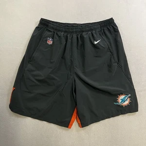 Pantalones Cortos Nike Miami Dolphins Para Hombres 2XL Gris #93 NFL Sobre el Campo Jugador de Fútbol Usado - Imagen 1 de 13