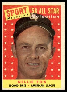 1958 TOPPS NELLIE FOX #479 - Picture 1 of 2
