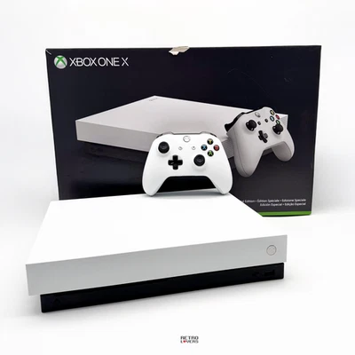 Microsoft Xbox One X Konsole | SPECIAL EDITION | Robot White | OVP | Neuwertig - Bild 1 von 4