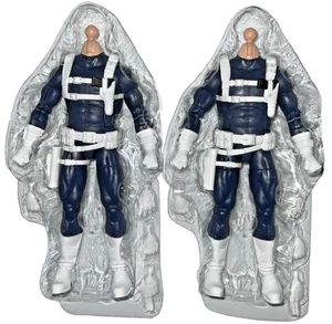 Marvel Legends SHIELD AGENT 6" Figure Body Lotto di 2 NO HEAD Dum Dum Dugan - Foto 1 di 13