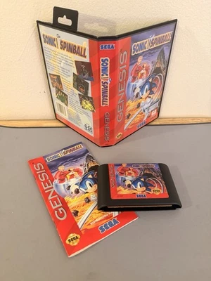 Sonic The Hedgehog Spinball / Pinball SEGA Genesis - Complete - CIB - Authentic - Image 1 of 3