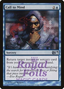 Call to Mind 1x FOIL MTG M11 Core Set Uncommon MINT blue - Picture 1 of 1