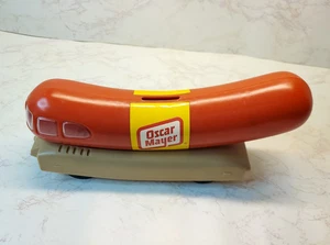 Oscar Mayer Vintage Wienermobile Coin Bank | Hot Dog Sammlerstück Spielzeug 13 Zoll - Bild 1 von 8