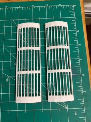 G Scale - FACTORY ROOF  WINDOW FRAME KITBASH / MODEL BUILDER  1:24 3D PRINTED - Image 1 of 2