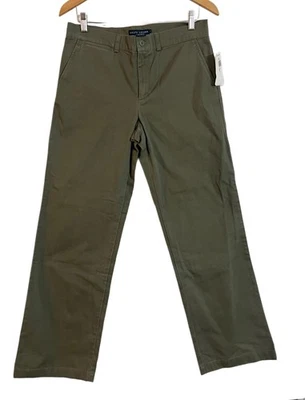 Pantalones chinos polo verdes vintage nuevos con etiquetas para mujer talla 8 Foto 1 de 4