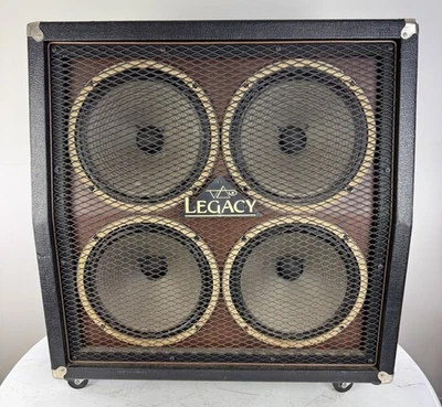 Gabinete de altavoces Carvin C412 Steve Via Legacy 4x12 100 vatios Celestian Greenbacks Foto 1 de 4