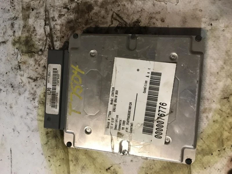 Engine Computer ECU ECM PCM Module 1998-1999 FORD CONTOUR 2.0L - Image 1 of 2