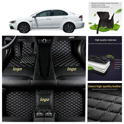 For Mitsubishi Mirage 2013-2024 Car Floor Mats Custom Waterproof Cargets Liners Foto 1 de 4