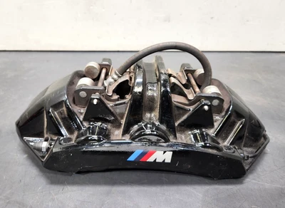 ✅ Pinza de freno delantera del lado del conductor Brembo negra 9k 21-24 OEM BMW G80 G82 M3 M4 Foto 1 de 4