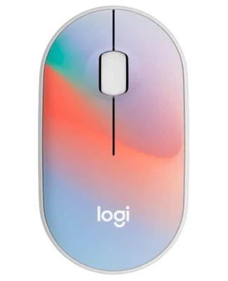 Logitech M340 Wireless LE Ambidextrous Mouse with Silent Clicks - Sheer Dream - Image 1 of 4