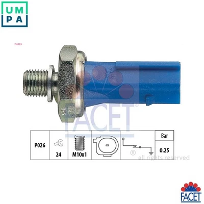 OIL PRESSURE SWITCH 7.0133 FOR VW VAN/TRANSPORTER/MULTI/IV/Bus/EURO/CARAVELLE - Image 1 of 4