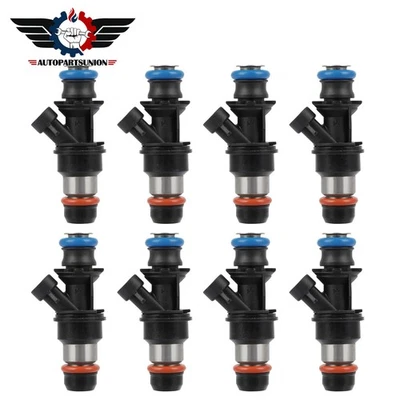 Injetores de combustível 8X para Chevrolet Silverado 1500 4.8L 5.3L 6.0L 2001-2007 FJ10062 - Imagem 1 de 4