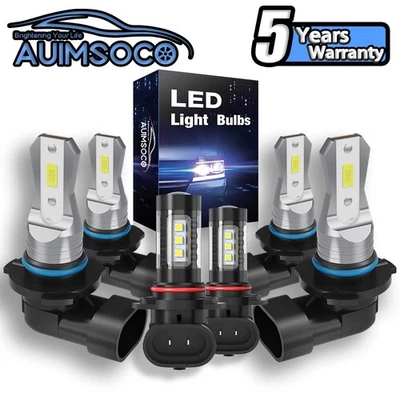 Combo de faros LED + faros antiniebla para Chevrolet Silverado 3500 Classic 2007 Foto 1 de 4