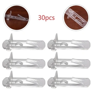 Practical Locking Shelf Pegs for Wood Shelving Pack of 20 Shelf Support Pegs - Picture 1 of 8
